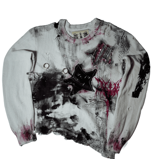 G.I.G Transylvania Distressed Knit Sweater — One of One