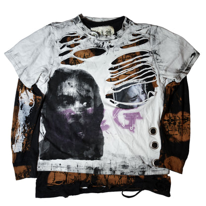 G.I.G Posession Distressed Layered Top — One of One