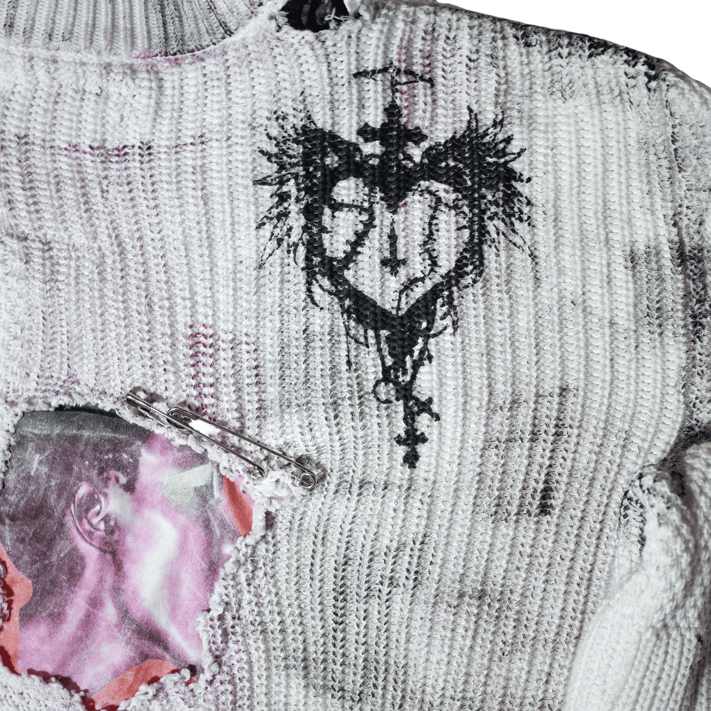 G.I.G Transylvania Distressed Knit Sweater — One of One