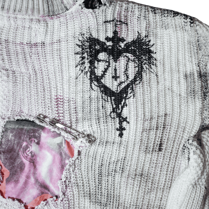 G.I.G Transylvania Distressed Knit Sweater — One of One