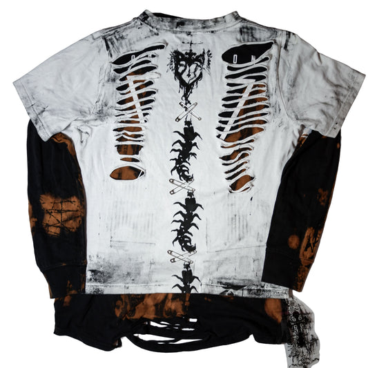 G.I.G Posession Distressed Layered Top — One of One